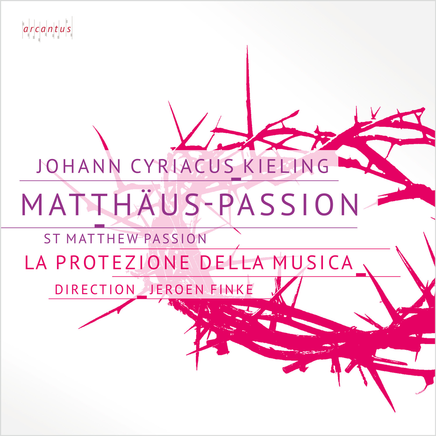 Cover der CD »Matthäuspassion«
