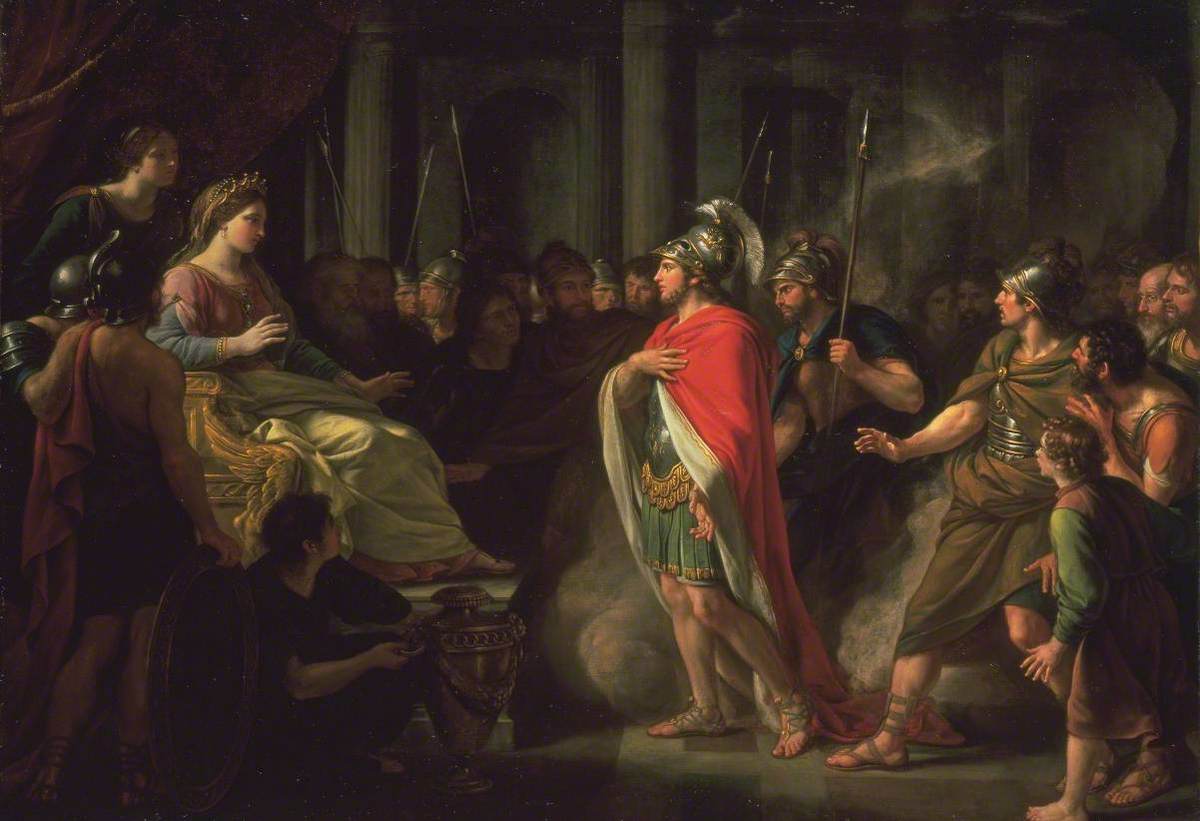 Nathaniel Dance-Holland: Begegnung von Dido and Aeneas (Foto: Tate)